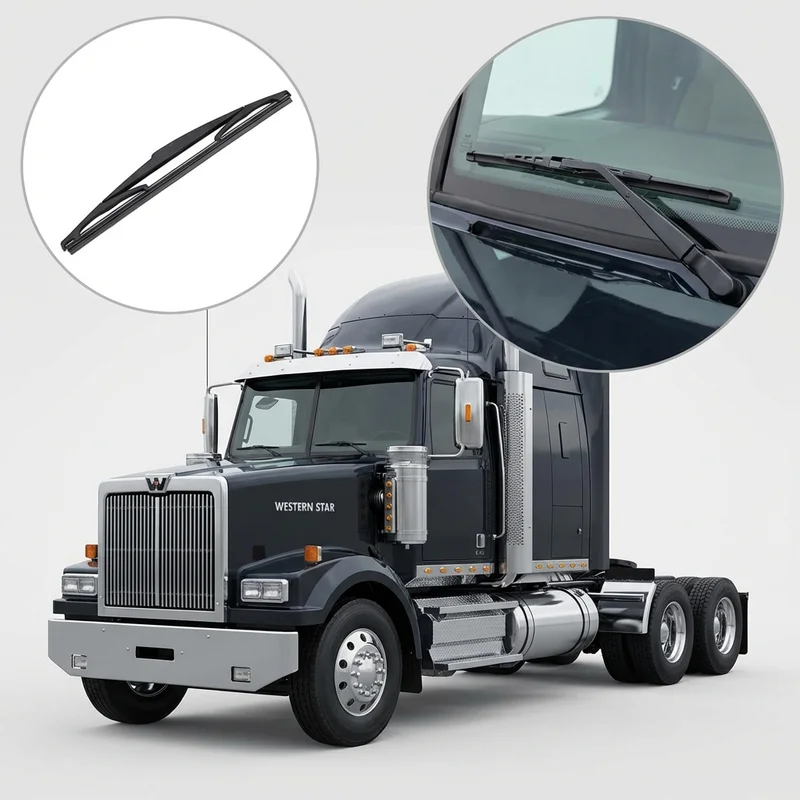 Passenger Side Wiper Blade for Western Star 4900FA (2002 - 2020) - 1